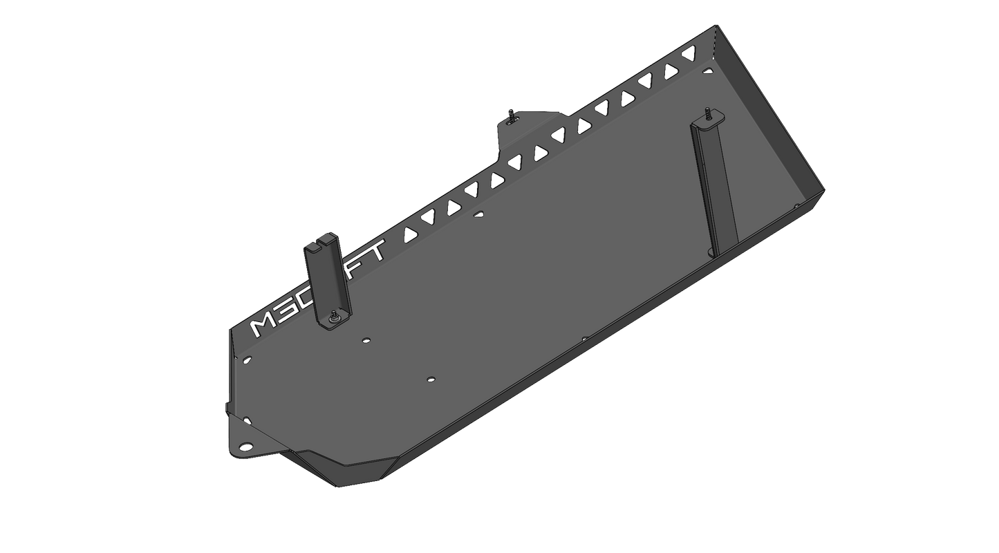Tandem Off-Road Gas Tank Skid Plate