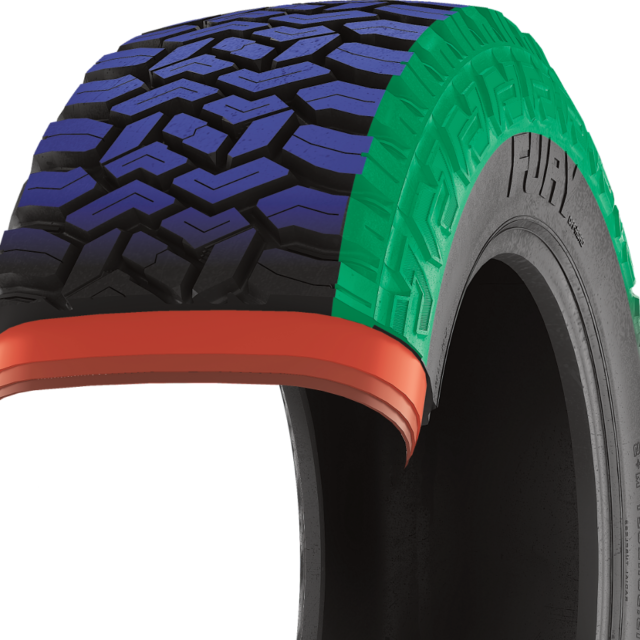 RT33X12.50R17LT FURY RT