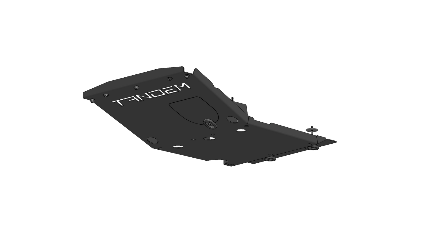Tandem Off-Road Engine Skid Plate