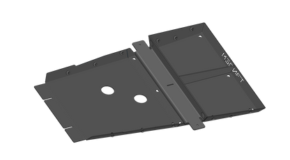 Tandem Off-Road Transmission / T-case Skid Plate