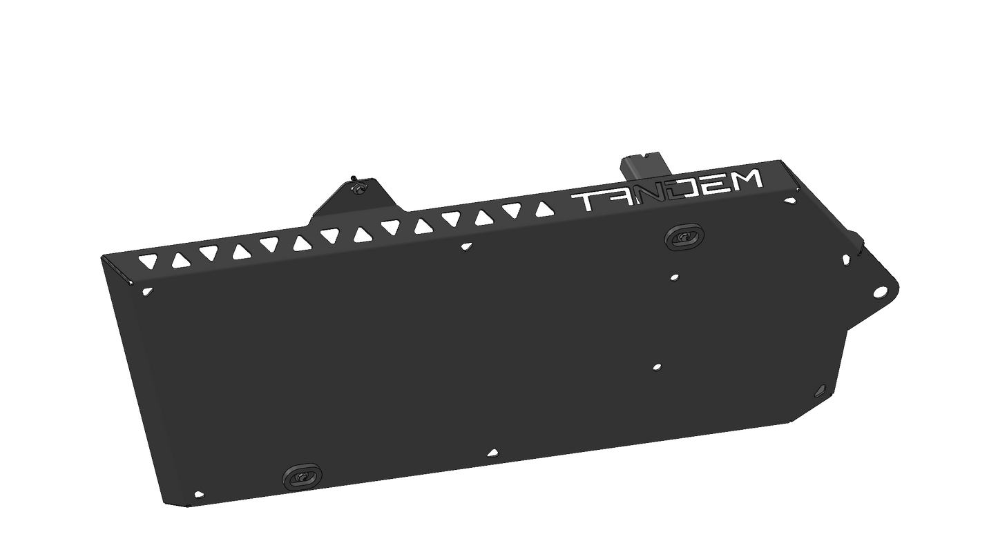 Tandem Off-Road Gas Tank Skid Plate