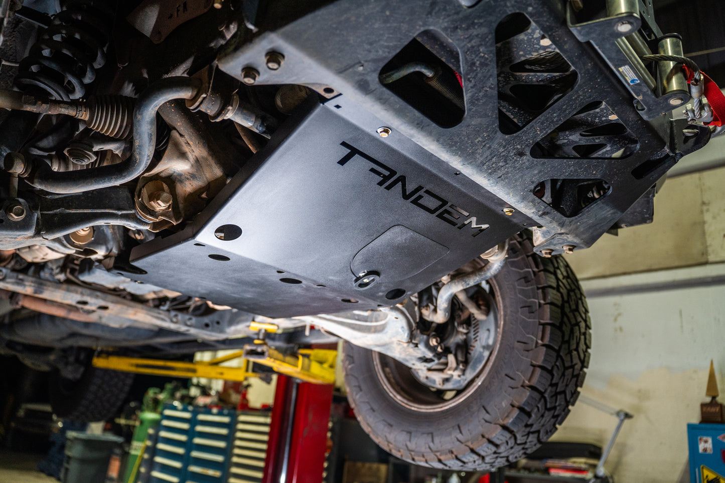Tandem Off-Road Engine Skid Plate