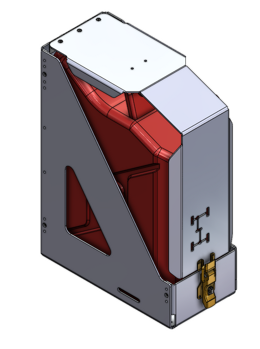 Tandem Off-road Jerry Can Holder