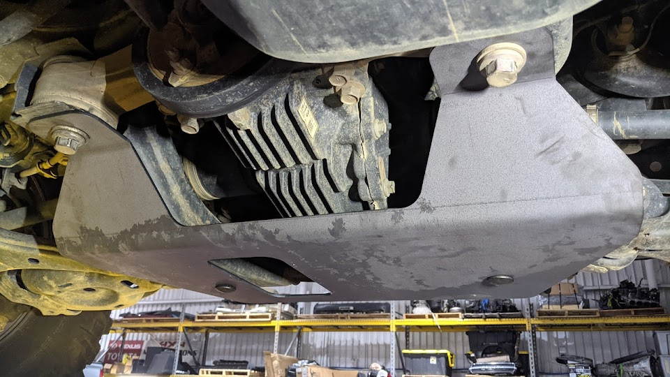 Tandem Off-Road Rear Differential Skid Plate